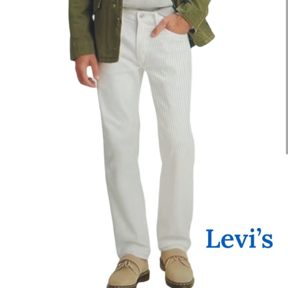 Levi’s 514 White Jeans Size 34  x 32